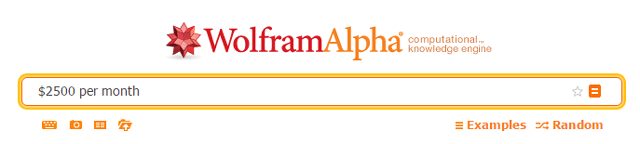 Vraag Wolfram Alpha