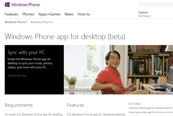 synchroniseer Windows Phone 8 met Windows 8