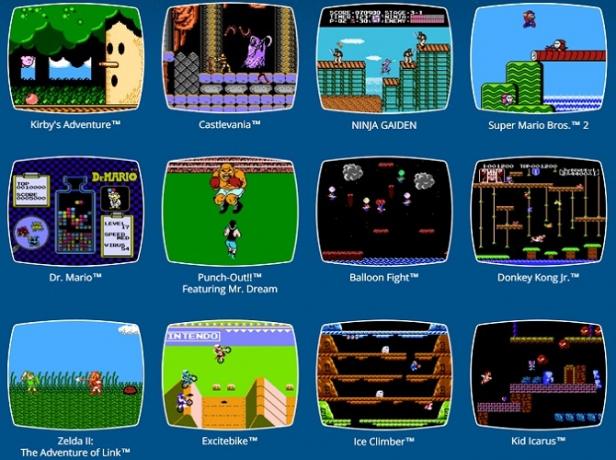 NES minigames