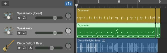 Drummer-track gekopieerd naar MIDI-track