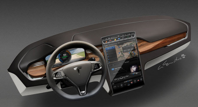 Zijn Teslas veilig? Hoe hackers Connected Cars tesla touchscreen kunnen aanvallen