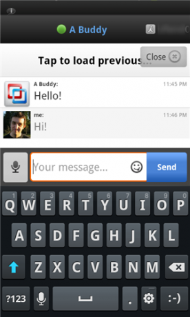 instant messenger voor Android