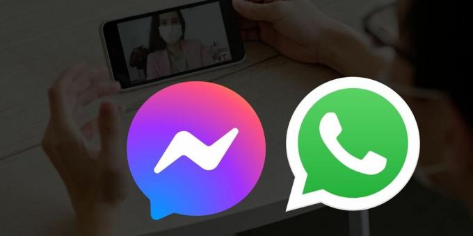 WhatsApp versus Messenger-videokwaliteit 