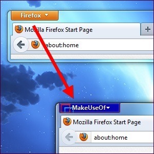 firefox oranje menu