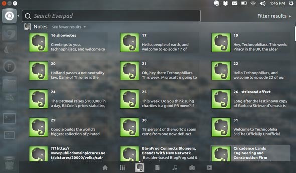 Everpad: de beste Evernote-client voor Ubuntu [Linux] everpad-eenheid