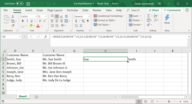 Formules automatisch aanvullen in Excel door te slepen