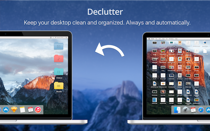 probeer de Declutter-app voor Mac als de Mac langzaam draait