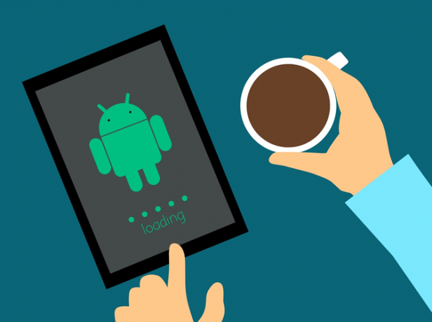 Android-tablet wordt langzaam geladen