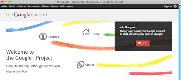 Google+ applicatie voor de Mac uitgebracht [Mac] GooglePlusMac Splash in gebruik