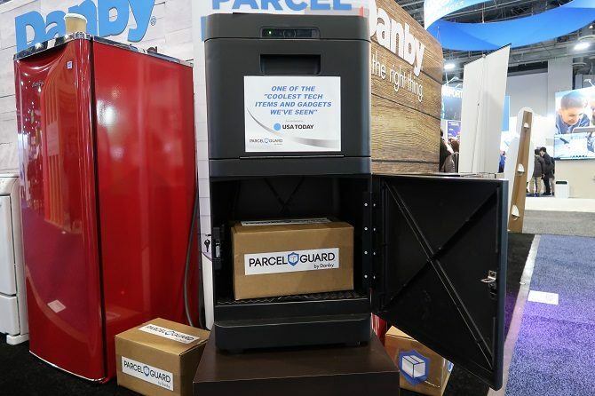 Parcel Guard beschermt uw pakketten tegen dieven en weer danby parcelguard ces2019 1 670x446