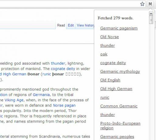 Chrome-extensies Wikipedia zoeken