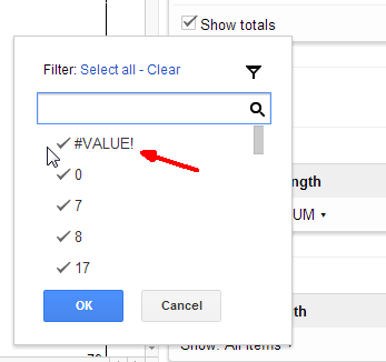 google spreadsheet rapporteditor