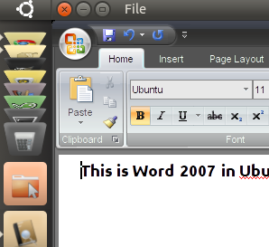 installeer Office 2007 op Linux