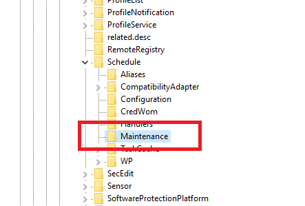 windows 10 regedit schema