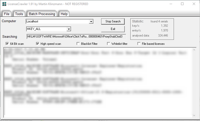 3 draagbare toepassingen om u te helpen seriële sleutels te vinden op uw Windows-pc-licentiecrawler vindt sleutels 670x408