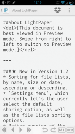 Schrijf en bekijk Markdown in stijl met LightPaper [Android] lightpaper 04