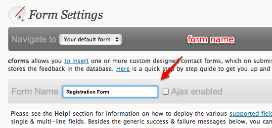 wordpress registratieformulier