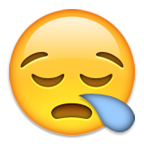 slaperig moe ziek emoji emoticon