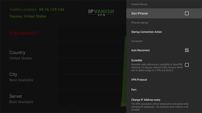 IPVanish biedt een app voor Amazon Fire Stick