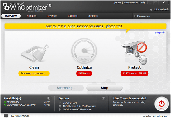 ashampoo-winoptimizer-scanning