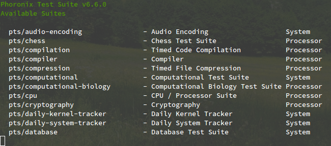 linux-benchmark-phononix