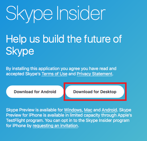 Hoe de nieuw opnieuw ontworpen Skype op Windows en Mac te proberen skype nieuwe mac