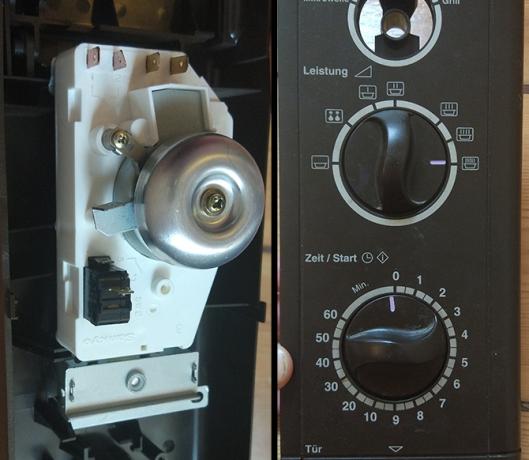 Veilig uit elkaar halen van een magnetron en wat te doen met het voorpaneel van de onderdelen 670