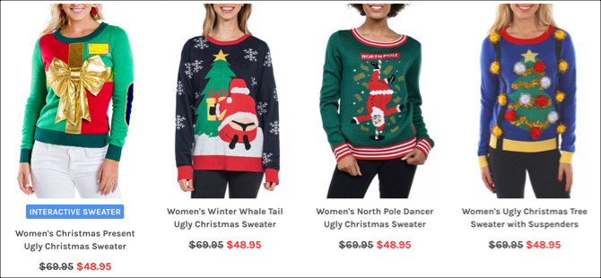 Tipsy Elves Ugly Christmas Sweaters