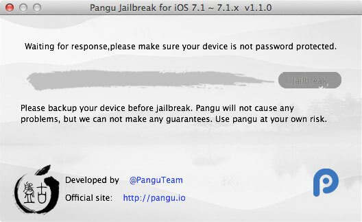 IOS 7.1.x jailbreaken en Cydia installeren met Pangu 4