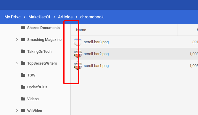 Fix Chromebook-ergernissen - automatisch verbergende schuifbalken