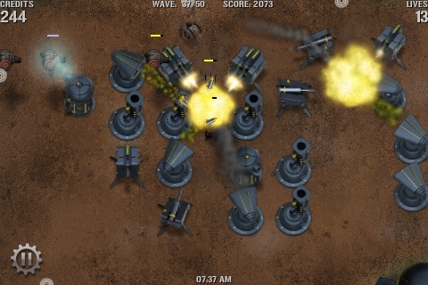 De beste iPhone Tower Defense Games 2009 + Giveaway tridefense3