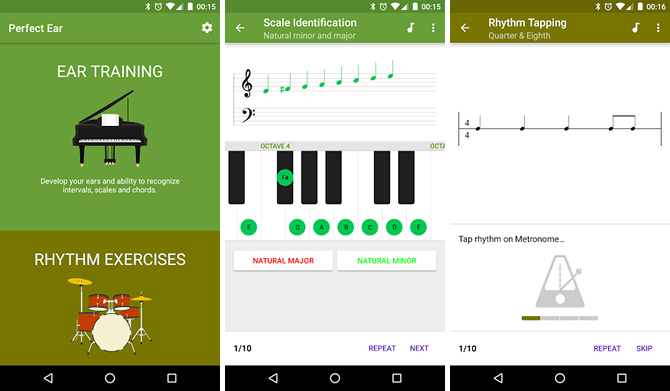 5 gratis apps die u helpen bij het leren en spelen van een gitaar Android-app perfect oor