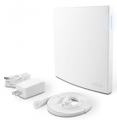 Samsung SmartThings: de toekomst van slimme huizen? Knipoog Hub v2 met kabels