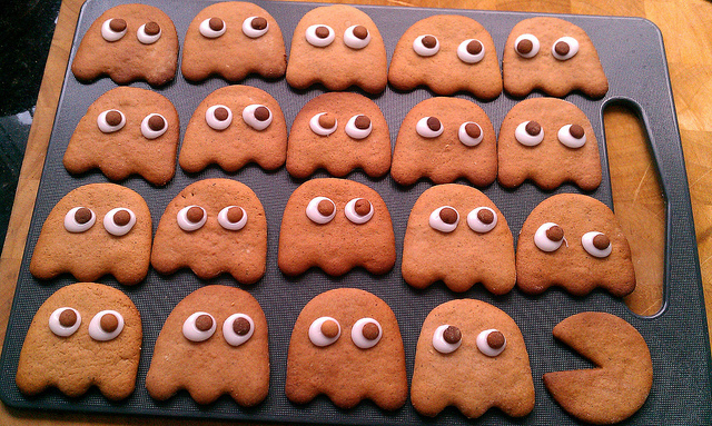 pacman-koekjes