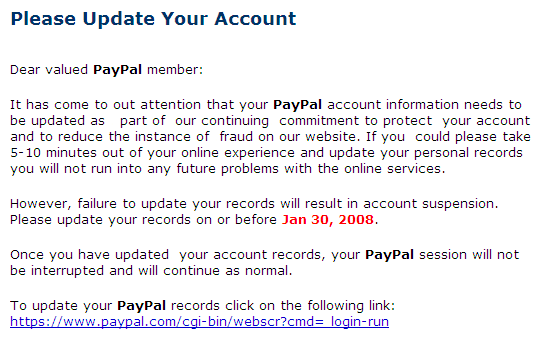 7 Beveiligingsgedrag dat u moet gebruiken om veilig te blijven phishing 2