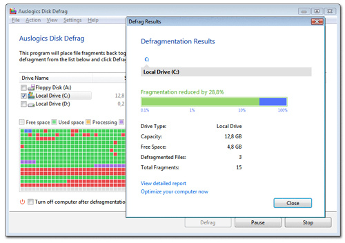 Roundup: 15 must-have gratis softwareprogramma's voor uw pc auslogics disk defrag