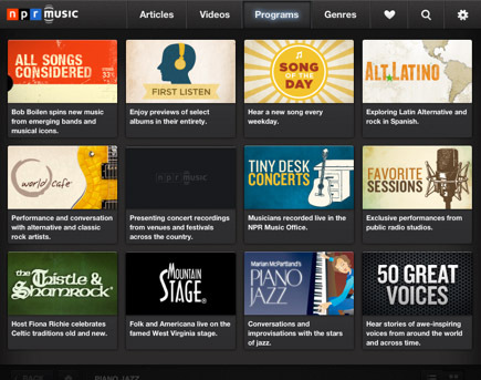 npr muziek voor iphone