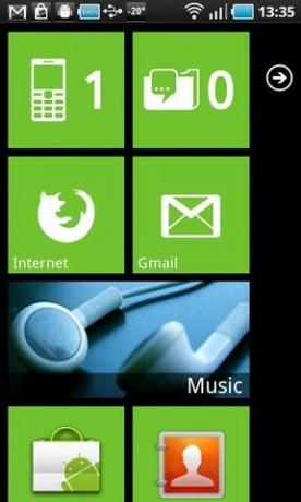 verander Android-telefoon in Windows 7-telefoon