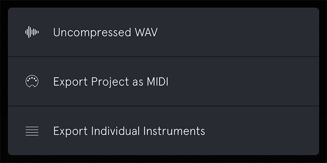 midi auxy ios exporteren