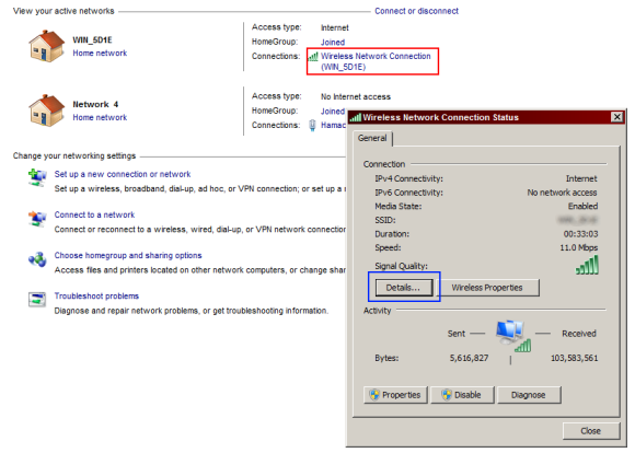 Forceer internetverbinding