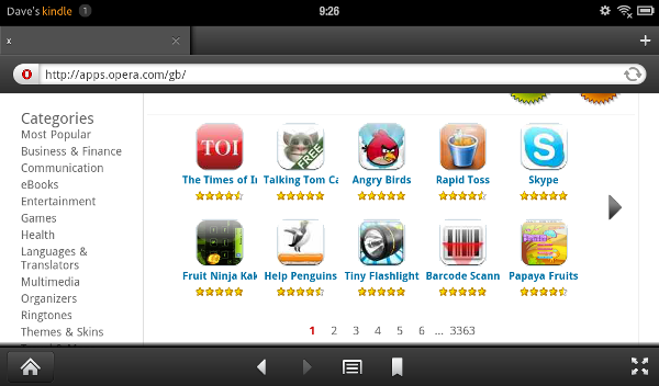 apps installeren op Kindle Fire