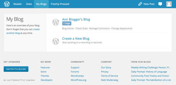 wordpress blogger vergelijking