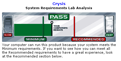 MUO Games - Analyseer uw computer voor gamecompatibiliteit crysis