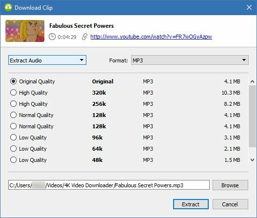 4K Video Downloader Download YouTube-afspeellijsten, kanalen en meer 4K Video Downloader Download audio