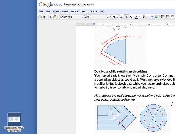 Nu kunt u afbeeldingen slepen en neerzetten in Google Docs [Nieuws] 2 dragndrop finish