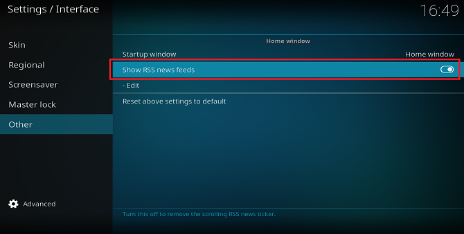 kodi rss