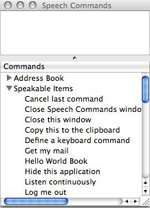 Spraakopdrachten gebruiken op het spraakopdrachtvenster van uw Mac 09
