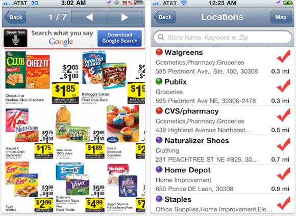 iphone apps aanbiedingen coupons