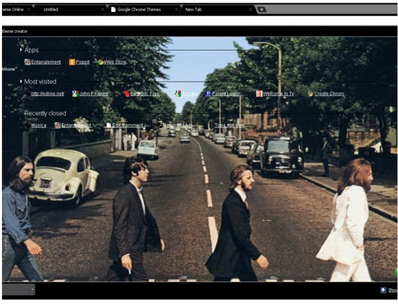 De 10 coolste Google Chrome-thema's Schermafbeelding 2011 03 24 om 1