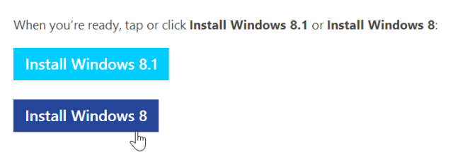 1 installeer Windows 8.1